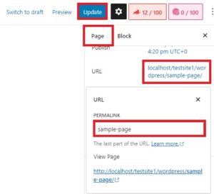gutenberg-change-page-url-in-wordpress